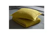 Belledorm Crompton Filled Cushion (Saffron Yellow) (One Size)
