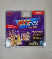 Tiger Electronics Hit Clips Micro Music Clip Faith Hill Breathe New Sealed