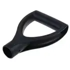 U type Black Plastic Shovel Replacement D Grip Spade Garden Tool Handle Q7P1