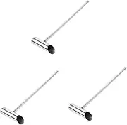 Cabilock 3pcs Cotton Candy Machine Parts Metal Sugar Scooper Set for Candy Making