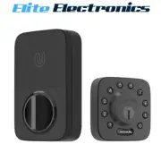 Ultraloq U-Bolt Bluetooth Enabled & Keypad Smart Deadbolt Black