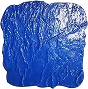 YWMJZEU Realistic Concrete Texture Mat, Seamless Stamp, Heavy Duty for Wall Or Concrete, Outdoor Stone Shapes, Stone Texture Mat