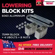 Lowering Blocks Kit Mitsubishi Triton 2WD ME MF MG MH MJ MK 3" (75mm)
