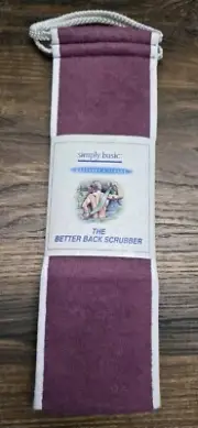 Simply Basic THE BETTER BACK SCRUBBER Nylon Massager Scrub Pad Machine Washable