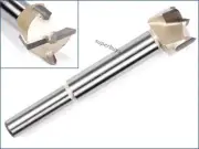 19mm High Speed Steel Forstner Drill Bit Bore Hole Wood Cutter Lathe Hinge