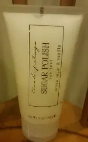 Archipelago Botanicals Sugar Polish for Feet, BROWN SUGAR AND VANILLA - 5 oz NEW