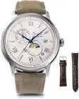 Orient Bambino SUN & MOON RN-AK0808S 75th Anniv Automatic Men's Watch Spare Belt