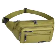 Waist Pack Bag Fanny Pack for Men&Women Hip Bum Bag with Army Green-1