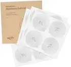500 PCS Aluminum Foil Lids for Reusable Nespresso Vertuo Pods - Eco-Friendly