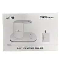 在飛比找松果購物優惠-【ITFIT】 三合一LED無線充電板 ITFITEX27 