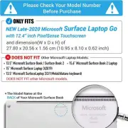 for Microsoft Surface Laptop Go 2/1 12.4" 2022-2020 (2013&1943) He Hexpact Case