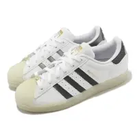 在飛比找momo購物網優惠-【adidas 愛迪達】休閒鞋 Superstar 白 銀 