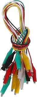 ULTECHNOVO Lligator Clips for Electrical Testing 10pcs Insulated Clips Circuit Testing Leads Easy to Use Safe for Home