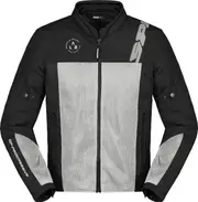 Spidi Corsa Net Windout, textile jacket , color: Light Grey/Black , size: S