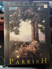 Maxfield Parrish ECSTASY 1000 Piece Puzzle SEALED Fink Co Art Painting Fix Glue