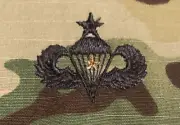 US Army Senior Combat Parachutist Badge 1st Award OCP Sew-On