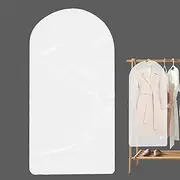 [Generic] Hanging Garment Bags - Suit Bags | Waterproof Clothes Covers With Zip | Hanging Storage Protector Bag | Space Saving Vacuum Sealed Closet Organizers For Clothing Suits Dresses Jackets Coats