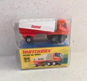 MATCHBOX SUPERFAST No.63 RARE CASTROL Freeway Gas Tanker MIB 1973 Toy Truck