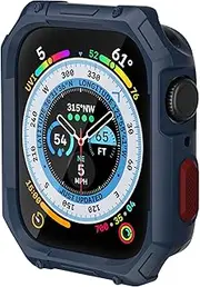 [SDOCEBF] Compatible with Apple Watch Bumper Case 40/41mm Series 9 Series 8 Series 7 Series SE/SE2 Series 6 Series 5 Series 4 Soft Flexible TPU Protective Cover for iWatch [NO Front Screen Protector]