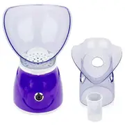 Facial Steamer Professional Steam Inhaler Facial Sauna Spa for Face Mask Moisturizer - Sinus with A