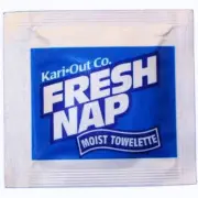 Moist Towelettes Wet Nap Wipe, Individually Wrapped, Lemon-scented ~ 50 Pack!