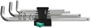 Wera 950/9 Hex-Plus L-Key Set Metric Chrome-Plated 9 Pce 022087