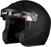 ILM Snell SA2020 Open Face Auto Racing Helmets Lightweight Fiberglass Helmet for Men and Women Model R85