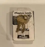 Master Lock Padlock 1KA Key: 3209 - Comes With 2 Keys Packaging May Vary