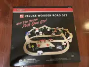 snap-on tools promotional deluxe wooden road set car toy Collectible