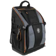 Klein Tools 62482 Tradesman Pro Tool Station Tool Bag Backpack, 27 Pockets
