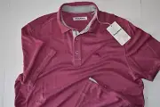 Tommy Bahama Polo Shirt Paradiso Cove Performance Bougainvillea SS New Medium M