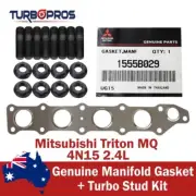Genuine Exhaust Manifold Gasket & Stud Kit For Mitsubishi Triton MQ 4N15 2.4L (for: Mitsubishi)