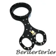 High Strength PC Neck-Wrist Restraint Shackles Wrist Restraints Collars Handcuff