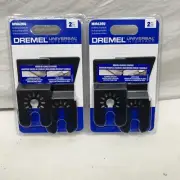 2 Dremel Universal Rigid & Flexible Oscillating Multi-Tool Scraping Set 2-Pieces