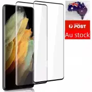 Tough Tempered Glass Screen Protector Samsung Galaxy S24 S23 S22 Ultra FE