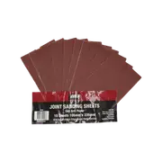 Builders Edge 372 x 108mm 150 Grit Plaster Tool Sand Paper - 10 Pack