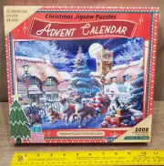 1008 Piece Christmas Advent Calendar Jigsaw Puzzle Red Box