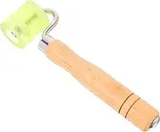 SEWACC Wallpaper Seam Roller Vinyl Floor Roller Wallpaper Smoothing Tool Leather Pressing Wheel