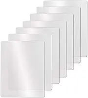 SUNCHSEN Clear Flexible Plastic Cutting Board Mats Set, Frosted Clear Kitchen Cutting Board Clear Mats 17.5 x 12 Inches, 7