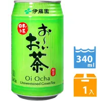 在飛比找PChome24h購物優惠-伊藤園 綠茶340 (340ml)