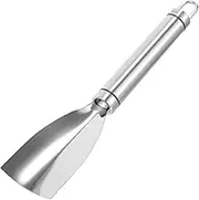 TOVINANNA Metal Carving Tool Vegetable Carving Knife Fruit Shaping Cutter Kitchen Vegetable Slicer Sturdy Stainless Steel Ergonomic Grip Save Space Hook