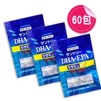 在飛比找ETMall東森購物網優惠-【SUNTORY 三得利】DHA&EPA+芝麻明E 4錠x6