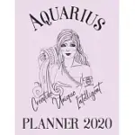 AQUARIUS HOROSCOPE DATED DAILY PLANNER/DAILY DIARY FOR 2020: AQUARIUS ZODIAC DATED DAILY PLANNER/DIARY 2020