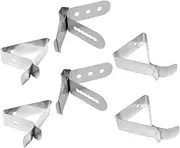 PRETYZOOM 6Pcs Food Grade Stainless Thermometer Probe Clip Holders Practical and Safe Temperature Control for Coffee Cups and Kitchen Use