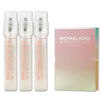 在飛比找Yahoo奇摩購物中心優惠-Michael Kors 璀璨天堂淡香精1.5ml*3