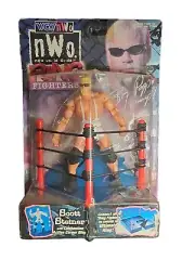 Scott Steiner Figure Ring Fighters nWo Wrestling Toy Biz WCW 1999 Big Poppa Pump