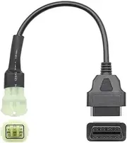 6 PIN to 16 PIN OBD2 Connector Diagnostic Tool Adapter Cables for KT/M Motorcycle
