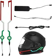 Motorcycle Helmet LED Lights | Signal Lamp Strip | 3 Modes LED Accessories Decoration for Adults Women Motorbikes Bicycles Riding