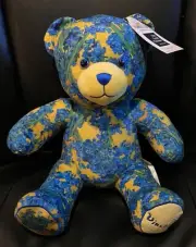 Build A Bear x Van Gogh Museum Vincent Van Gogh Irises Plush & Bow BNWT