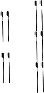 SOESFOUFU 5sets Gentle Lash Separator Brush Eyelash Metal Brush for Women Eye Lash Comb Lash Comb for Eyelash Lash Brush Separator Makeup Tool for Home Use 2pcs*5